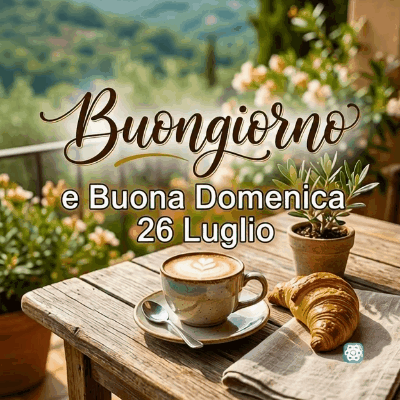 Buongiorno e Buona Domenica Gif Caffè, Relax e Vibrazioni Positive!