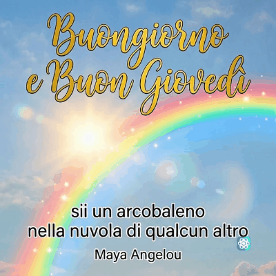 Buongiorno e Buon Giovedì GIF Condividi un Raggio di Positività!