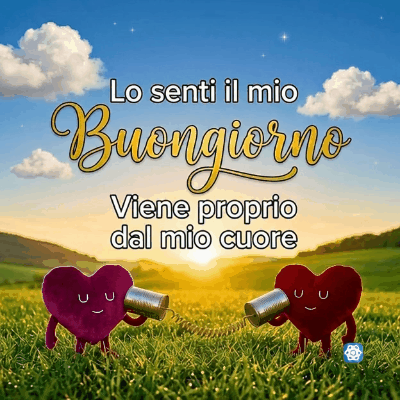 La Più Dolce Buongiorno Gif per Iniziare la Giornata con il Cuore