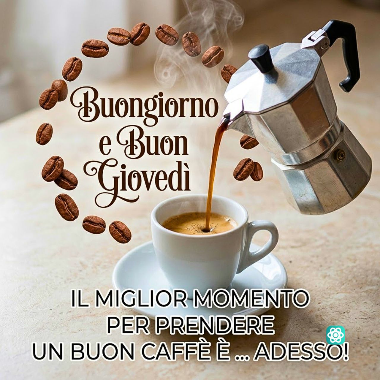 Buongiorno e Buon Giovedì Inizia la Giornata col Sorriso e un Buon Caffè! ☕️