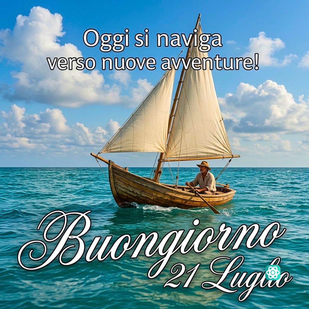 Buongiorno 21 Luglio Navigando verso nuove avventure!