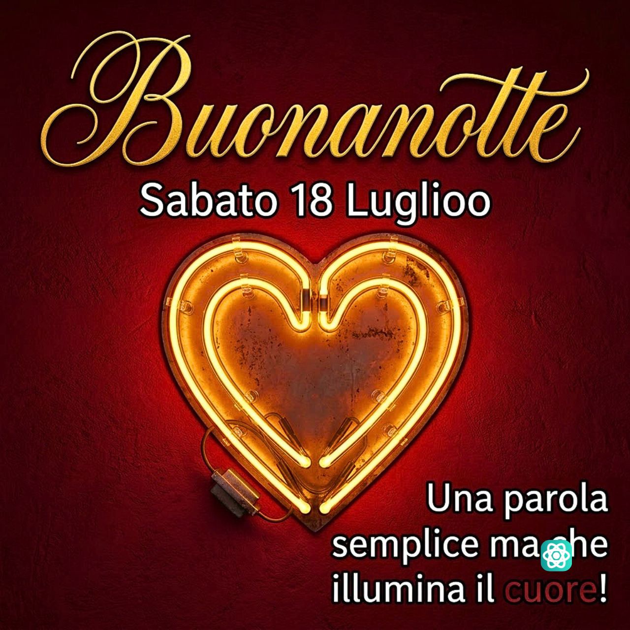 Buonanotte e Felice Sabato Che il tuo Weekend Sia Speciale!