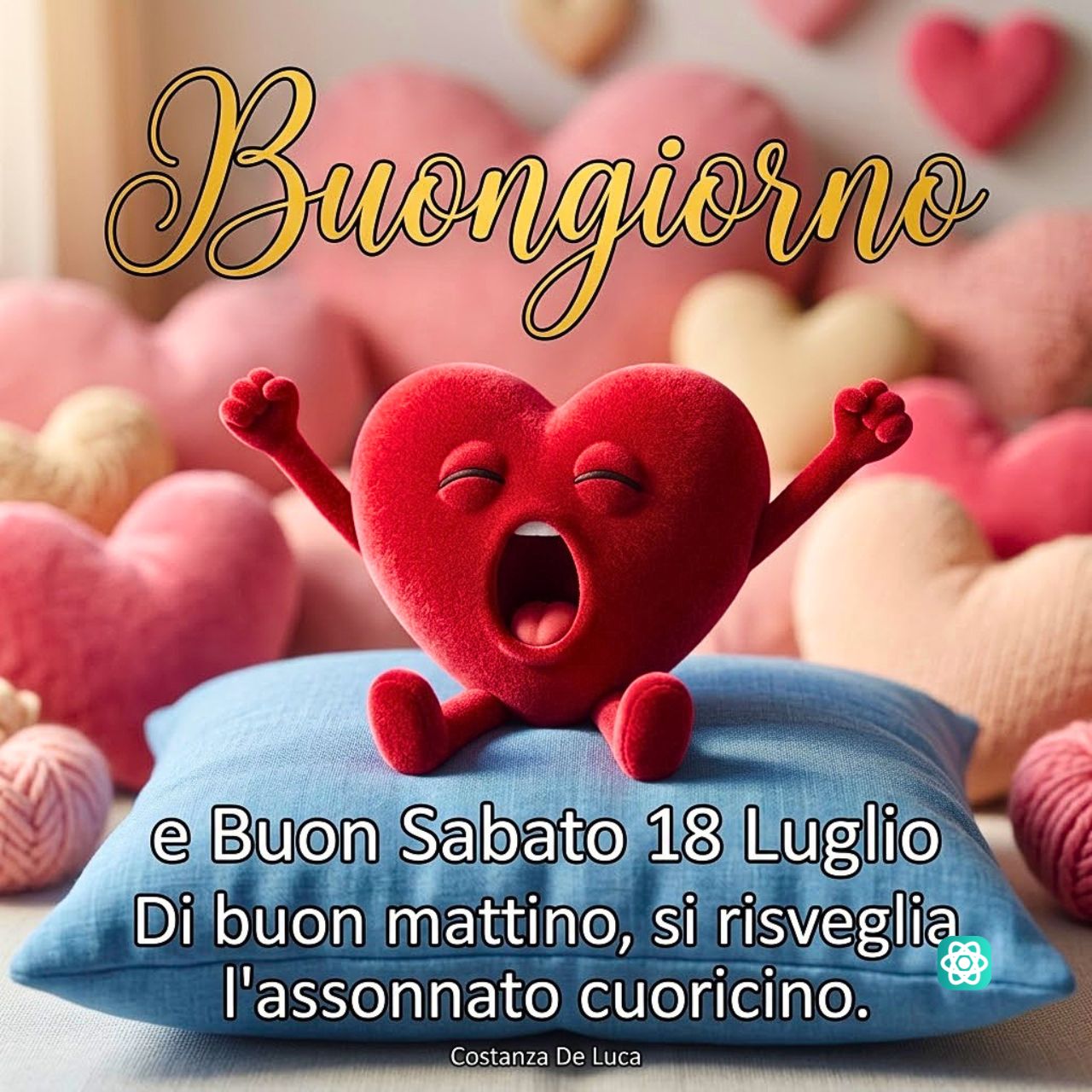 Buongiorno e Buon Sabato! 💖 Il Risveglio Più Dolce del Weekend