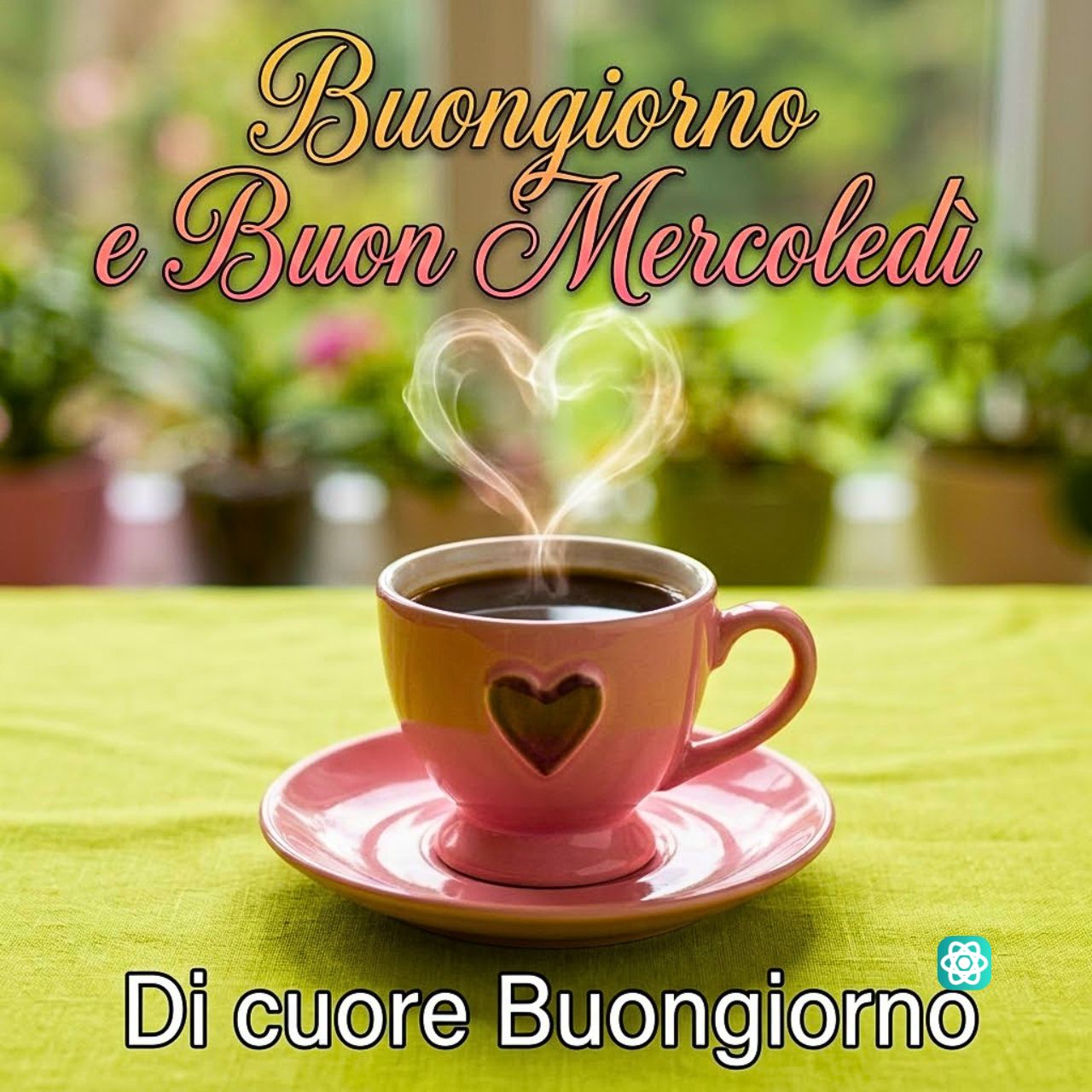 Buongiorno e Buon Mercoledì Inizia la Giornata con il Cuore e un Buon Caffè!