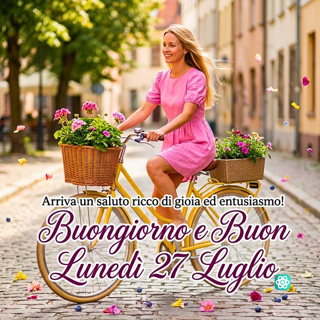 Inizia la Settimana con il Sorriso Immagini di Buongiorno e Buon Lunedì!