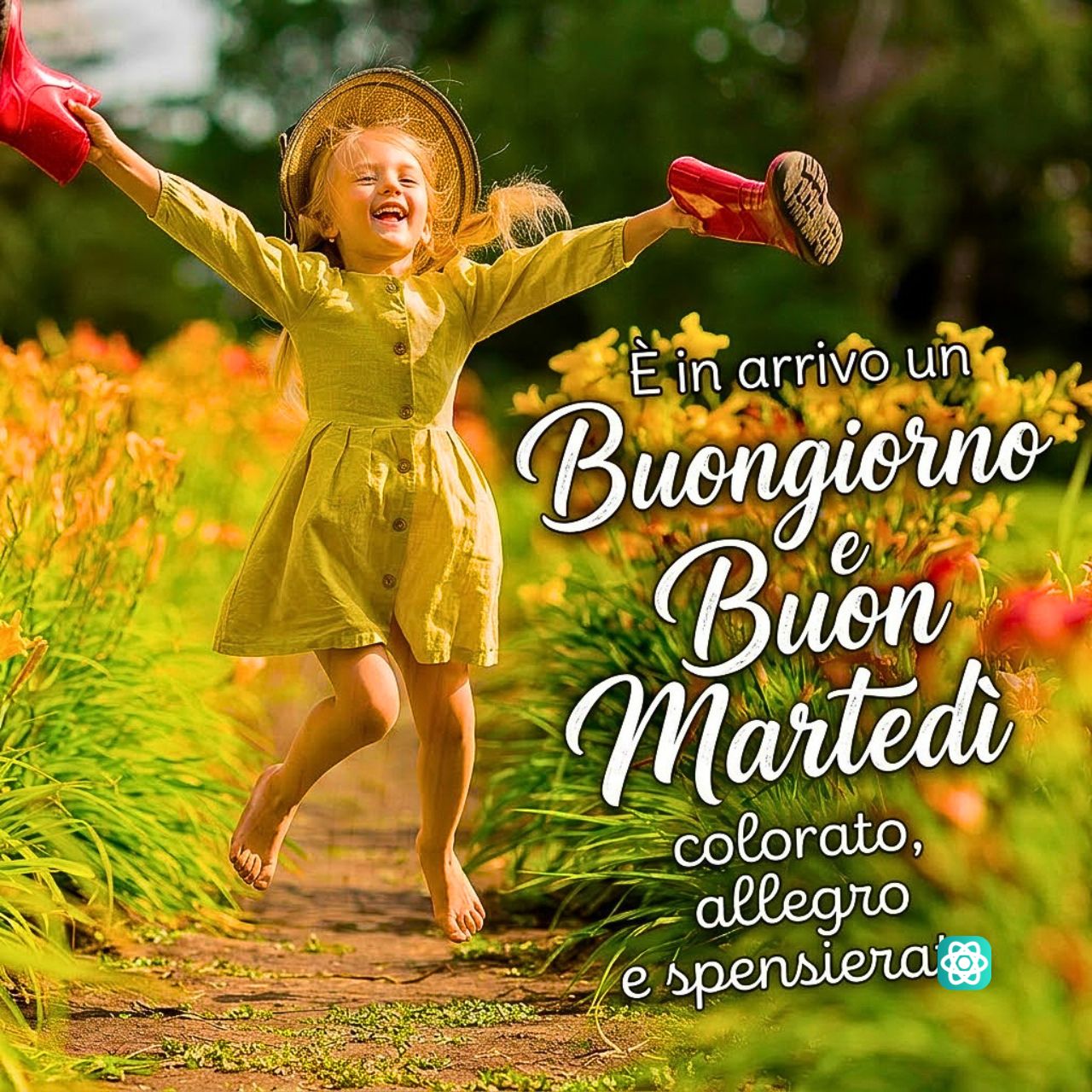 Un Buongiorno e Buon Martedì Pieno di Colori e Allegria!