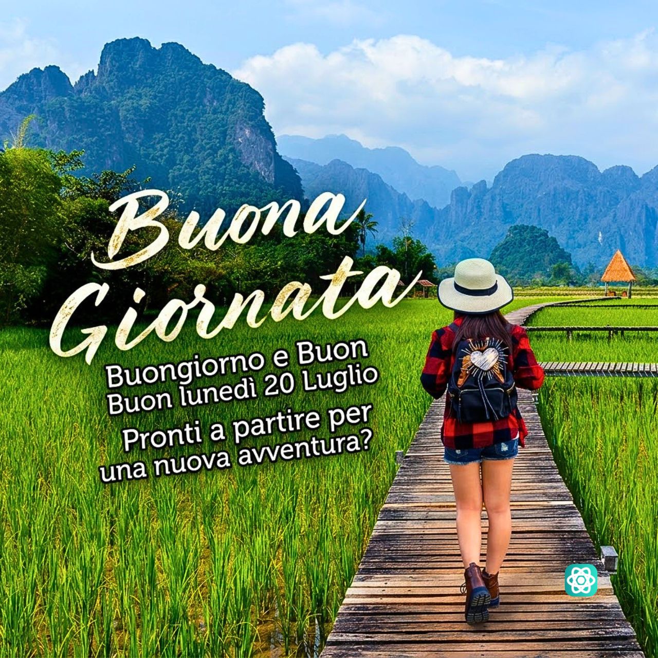 Buona Giornata Un Nuovo Inizio e l'Inizio di una Nuova Avventura