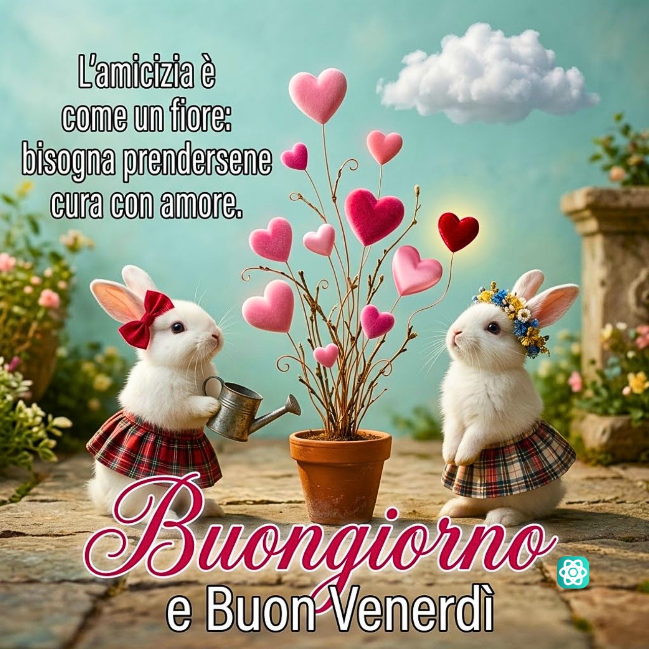 Buongiorno e Buon Venerdì Un Dolce Pensiero sull'Amicizia da Condividere