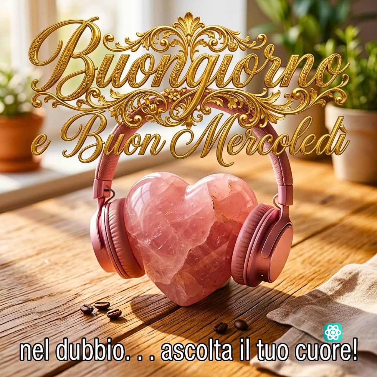 Buongiorno e Buon Mercoledì Nel Dubbio, Ascolta il Tuo Cuore!