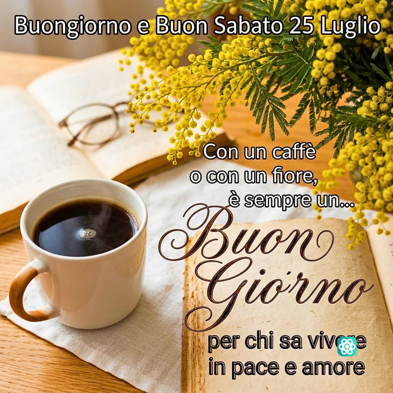 Buongiorno e Buon Sabato 25 Luglio Frasi Positive per Iniziare il Weekend