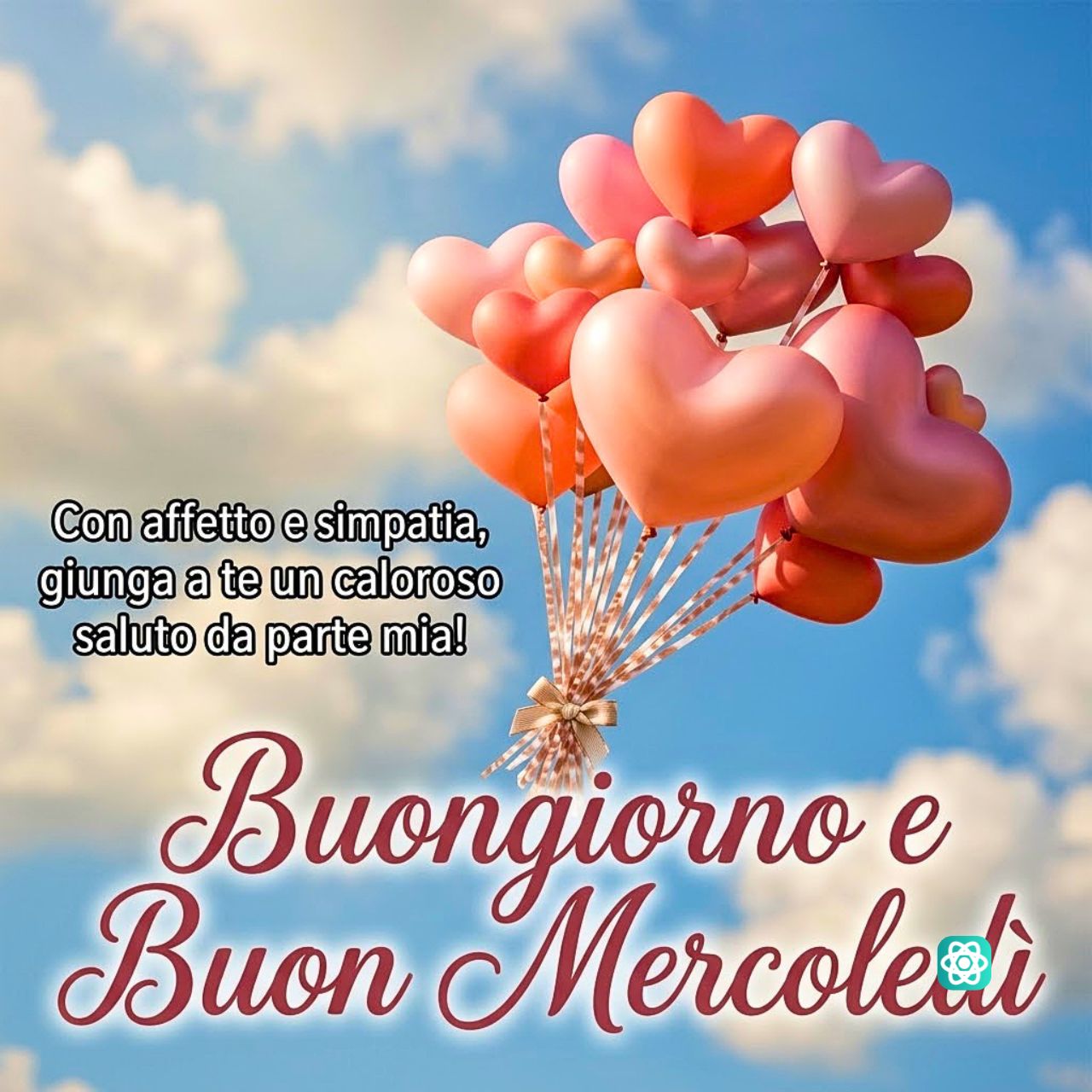 Buongiorno e Buon Mercoledì Un Caloroso Saluto dal Cuore