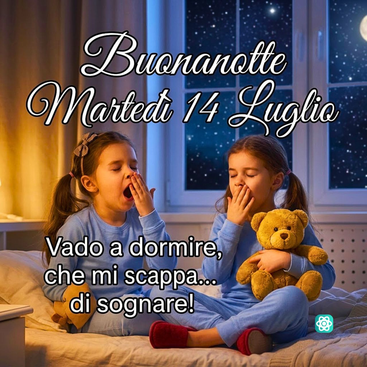 Buonanotte Martedì 14 Luglio Sogni d'Oro e Dolce Riposo per Te!