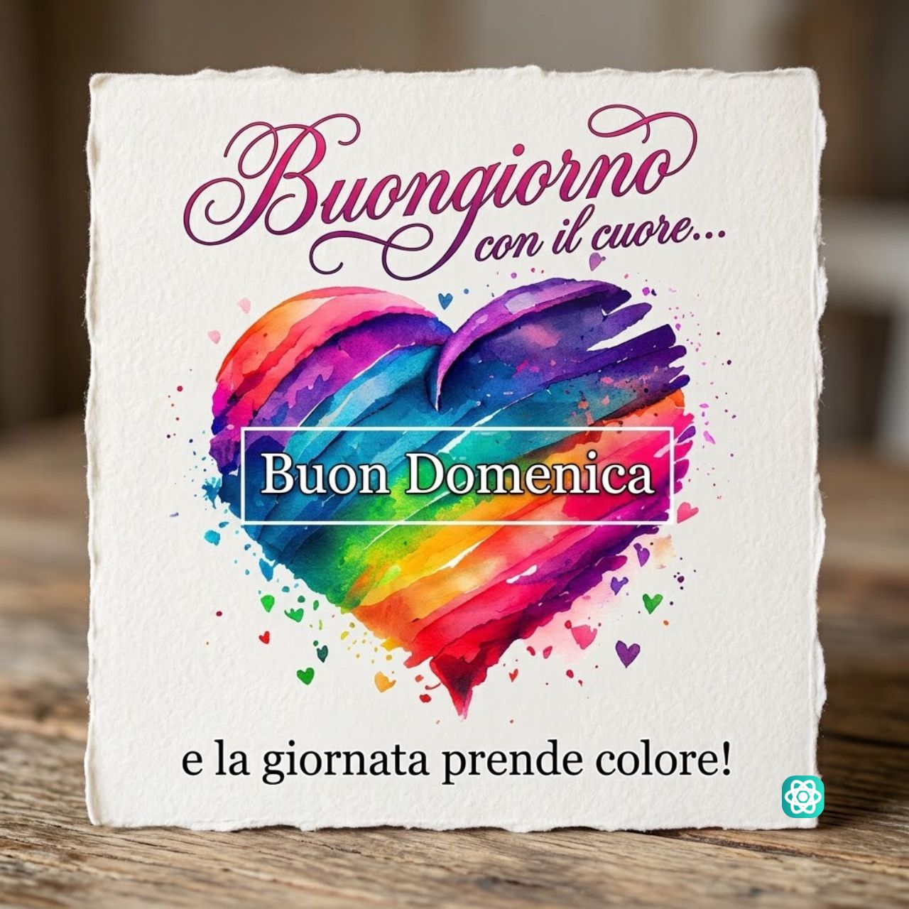 Buon Domenica! Inizia la Giornata con un Cuore Pieno di Colori e Sorrisi