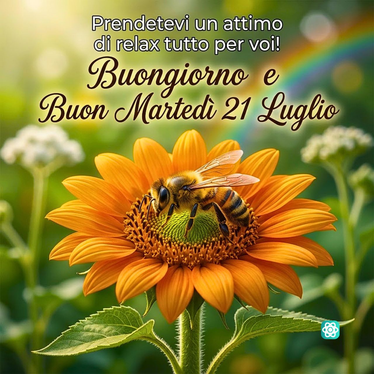 Buongiorno e Buon Martedì Un Momento di Dolce Relax