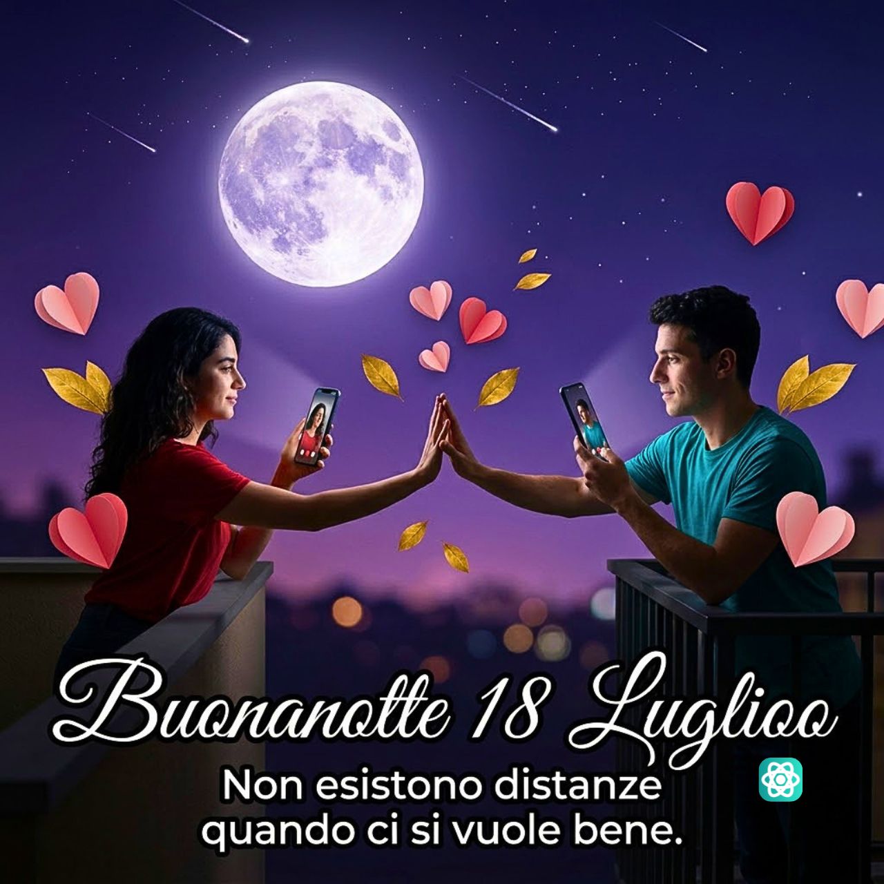 Buonanotte 18 Luglio Il Pensiero Che Abbatte Le Distanze
